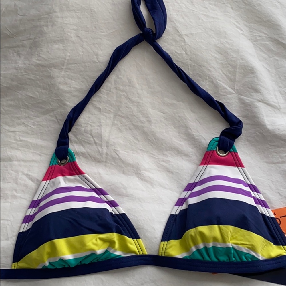 NEW Splendid Striped Triangle Top, Sz S